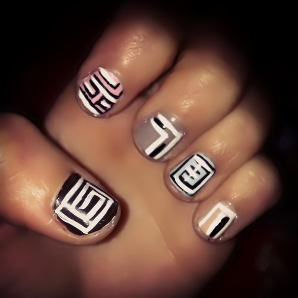 Nail Design Abstract