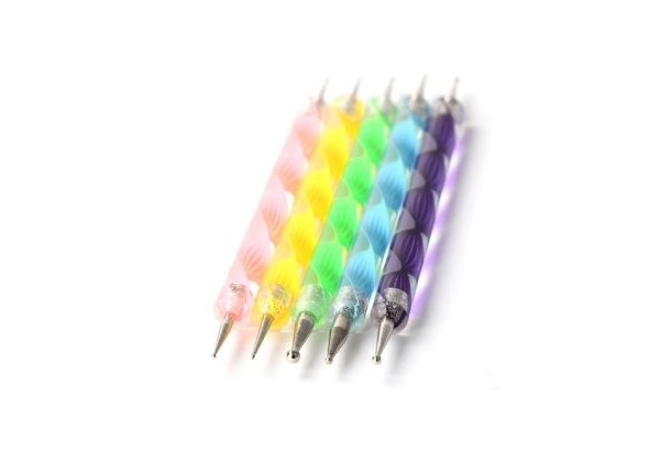 5 Double Sided Nail Art Dotting Tools