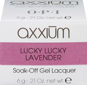 OPI Axxium Lucky Lucky Lavender