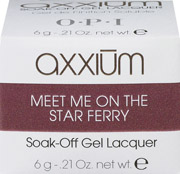 OPI Axxium Meet Me On THe Star Ferry