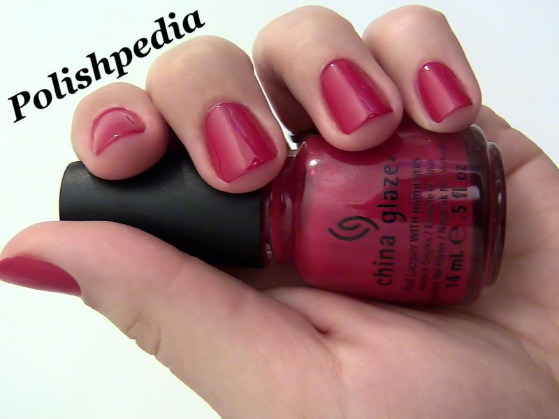 Red Satin China Glaze Color Swatch