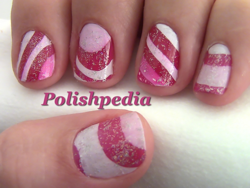 1. Candy Cane Nail Art Tutorial - wide 4