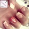 French Tip Christmas Present Nails | Polishpedia: Nail Art | Nail Guide
