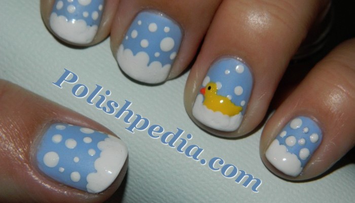 4. Bubble Bath Nail Art Designs for Short Nails - wide 5